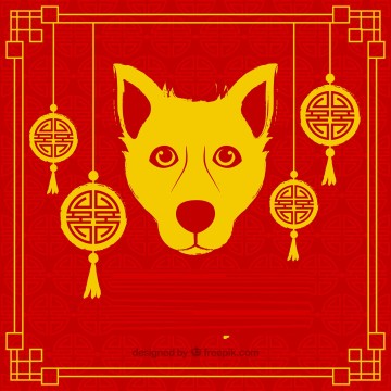 Ilustrasi Shio Anjing. (Freepik)
